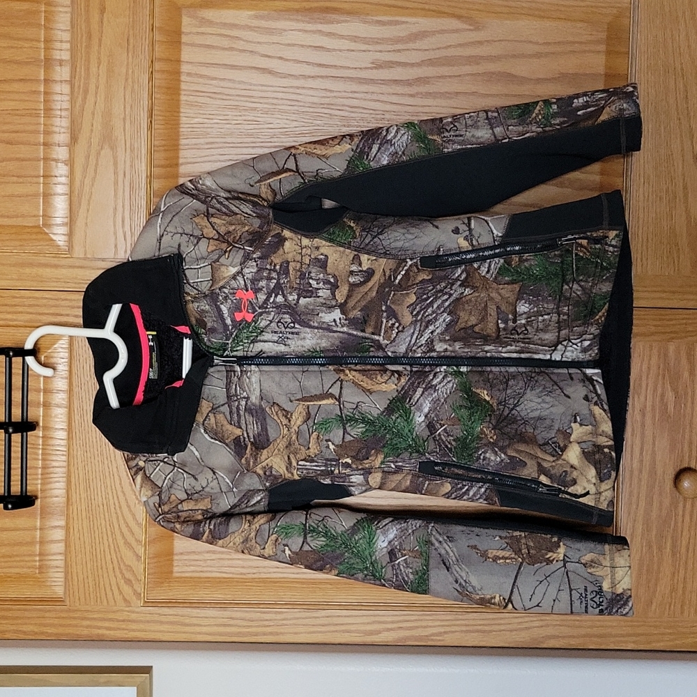 Under armour camo jacket